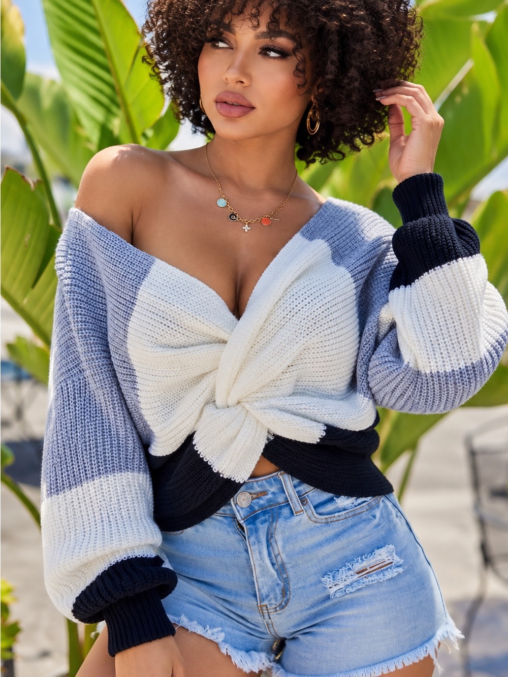 A Twist in Time Sweater